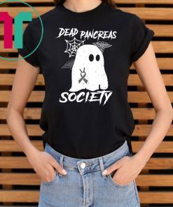 Halloween ghost dead pancreas society diabetes awareness Shirt