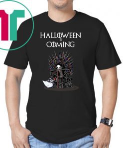 Halloween is coming jack skellington game of thrones 2019 shirt