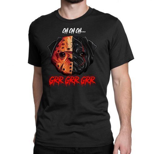 Halloween jason voorhees pitbull shirt