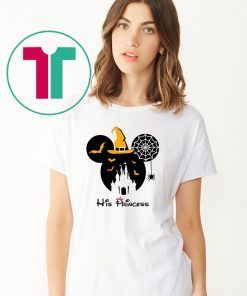 Halloween minnie mouse batty castle his princess Shirt