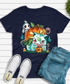 Halloween pumpkin bulbasaur Shirt