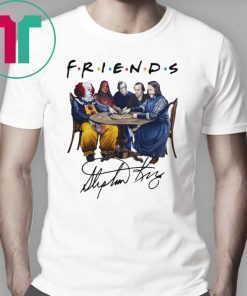 Halloween stephen king horror friends tv show shirt