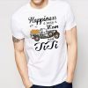 Happiness Is Being A Mom And TiTi Pumpkin Truck T-shirt