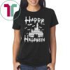 Happy Halloween Disney Castle Kid T-shirt