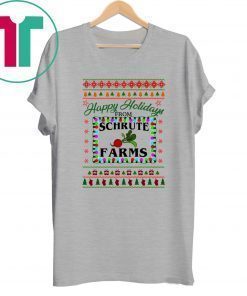 Happy holidays from Schrute farms Christmas T-Shirt