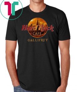 Hard rock cafe gallifrey shirt