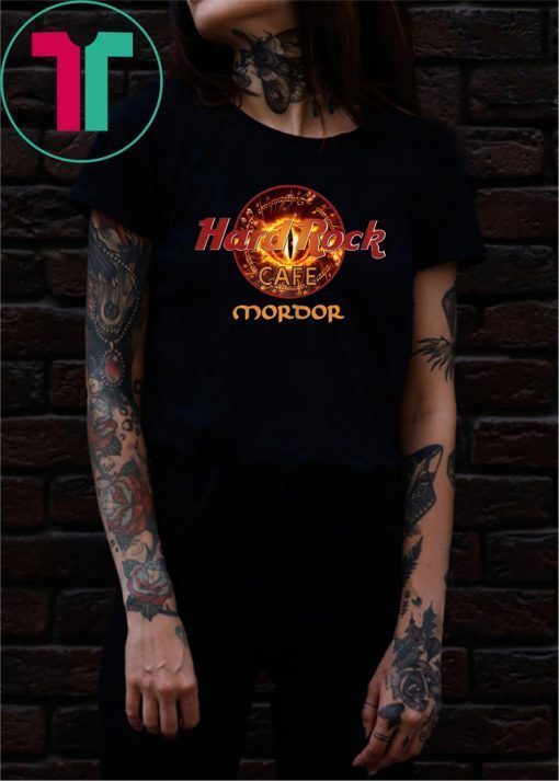 Hard rock cafe mordor shirt