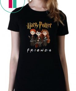 Harry potter characters friends tv show signatures shirt