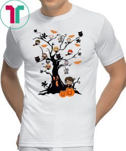 Harry potter halloween tree shirt