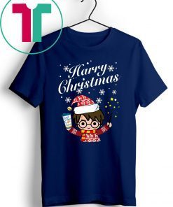Harry potter holding dutch bros coffee harry christmas shirt