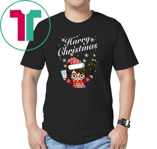 Harry potter holding dutch bros coffee harry christmas shirt