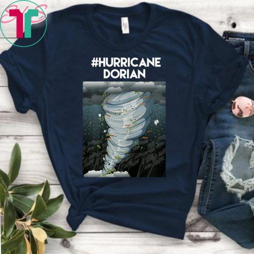 Hashtag Hurricane Dorian tshirt Bahamas Hurricane Dorian Tee Shirt
