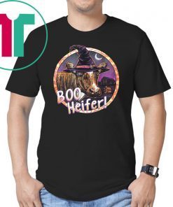 Heifer boo witch halloween shirt