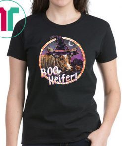 Heifer boo witch halloween shirt