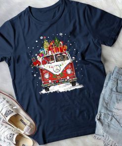 Hippie car german shepherd christmas Shirt
