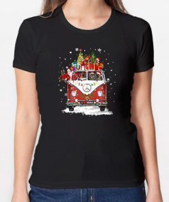 Hippie car german shepherd christmas Shirt