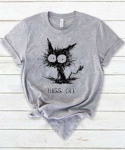 Hiss Off Black Cat Shirt
