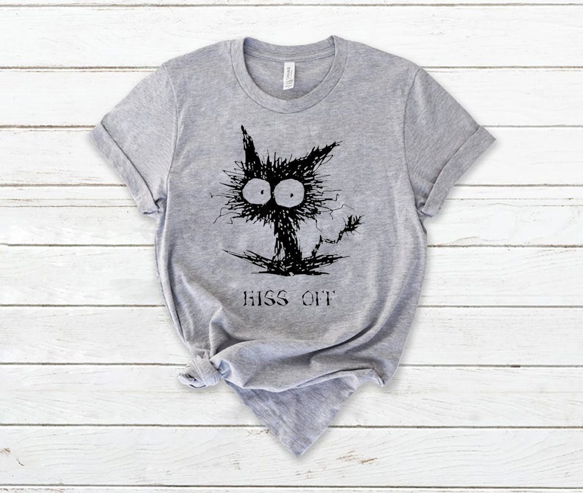 Hiss Off Black Cat Shirt - Reviewshirts Office