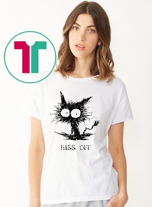 Hiss Off Black Cat Shirts