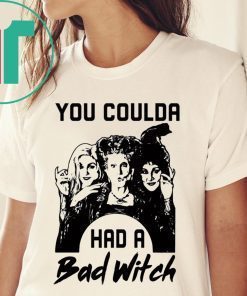 Official Hocus Pocus You Coulda had a Bad Witch Shirt Funny Halloween