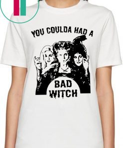 Halloween Hocus Pocus you coulda had a bad witch t-shirt