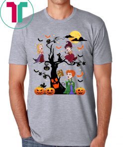 Hocus Tree Three Witches Pocus Shirt