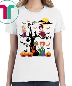 Hocus Tree Three Witches Pocus Shirt