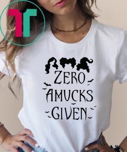 Hocus pocus zero amucks given shirt