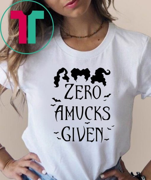 Hocus pocus zero amucks given shirt