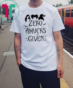 Hocus pocus zero amucks given shirt