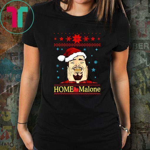 Home Malone Christmas Sweater T-Shirt