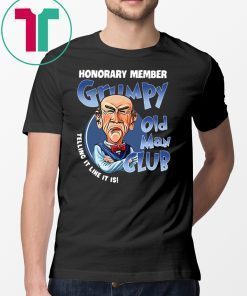 Honorary member grumpy old man club telling it like it is men's shirt