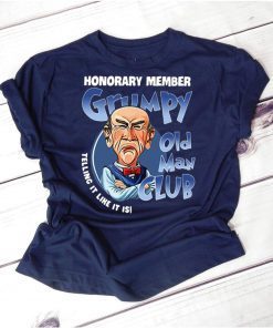 Honorary member grumpy old man club telling it like it is men's shirt