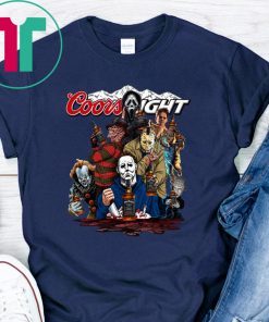 Horror Characters Coors Light Shirt