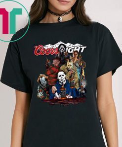 Horror Characters Coors Light Shirt
