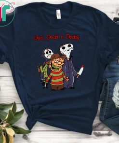 Horror Characters Ded Dedd Deddy Tee Shirt