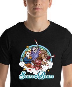 Horror Characters Scare Bears Classic T-Shirt