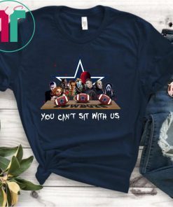 Horror Movies Characters You Can Sit with US Cowboys Shirt