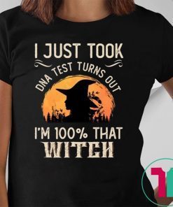 I Just Took A DNA Test Turns Out I'm 100 Percent That Witch Unisex T-Shirt