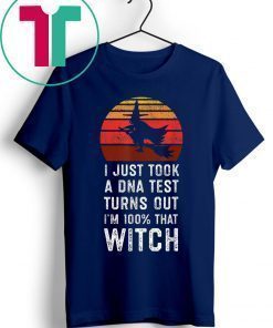 Official I Just Took a DNA Test Turns Out I'm 100% That Witch Vintage T-Shirt
