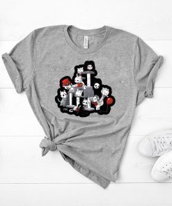I Love Cats Horror Kitties Halloween Shirt