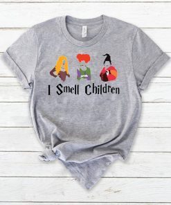 I Smell Children Hocus Pocus Three Witches Halloween Shirt