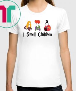 I Smell Children Hocus Pocus Three Witches Halloween Shirt