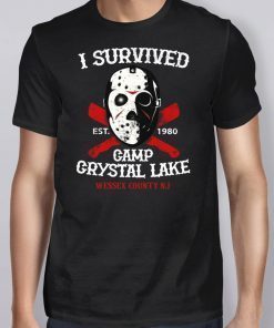 I Survived Camp Crystal Lake Killers Shirt