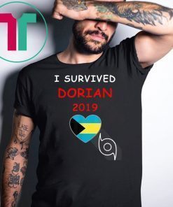 I Survived Hurricane Dorian 2019 Bahamas Unisex T-Shirt