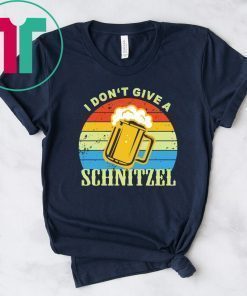 I don’t give a schnitzel beer vintage shirt