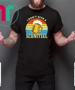 I don’t give a schnitzel beer vintage shirt