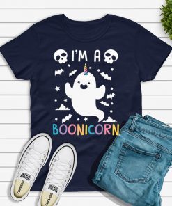 I'm A Boonicorn Cute Unicorn Ghost Kids T-shirt