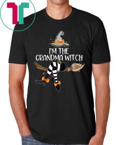 Im the Grandma Witch Shirts Halloween Matching Group Costume Tees