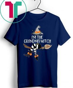 Im the Grandma Witch Shirts Halloween Matching Group Costume Tees